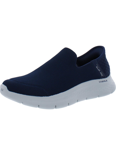 Shop Skechers Slip Ins Mens Slip On Lifestyle Athletic And Training Shoes In Blue