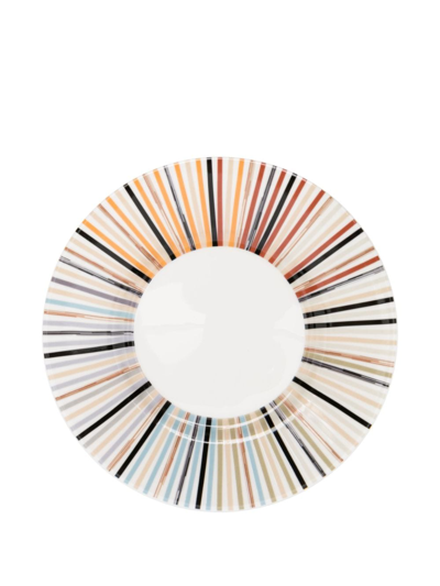 Missoni Set Of Six Striped Tea Set In White