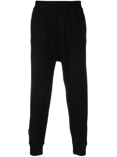 Shop Dsquared2 X Pac-man Graphic-print Track Pants In Black