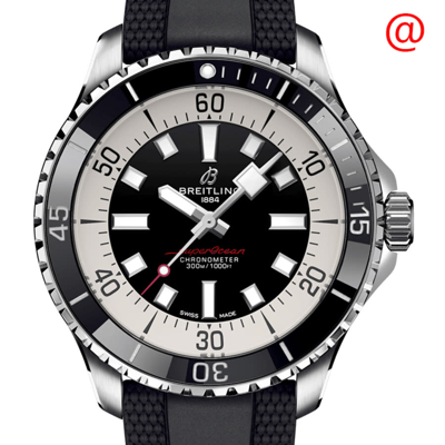 Shop Breitling Superocean Automatic Black Dial Mens Watch A17376211b1s1