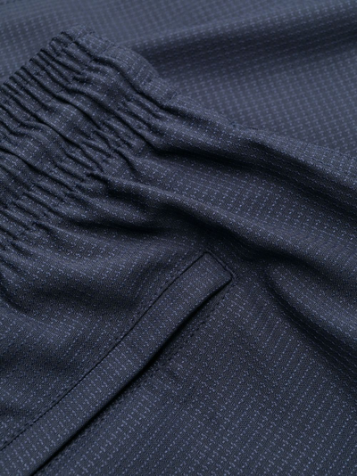 Vilebrequin X The Woolmark Company Drawstring Swim Shorts In Blue