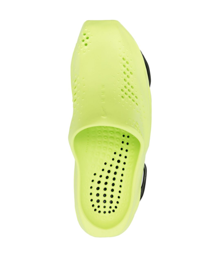 Shop Nike X Mmw 005 Almond-toe Slides In Green