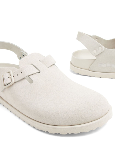 Shop Birkenstock Tokio Suede Sandals In Neutrals