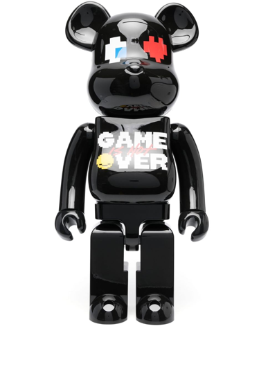 Shop Medicom Toy Pac-man Be@rbrick 100% + 400% Figure Set In Black