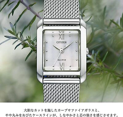 Pre-owned Citizen Watch Ew5590-62a Women&39;s Silver