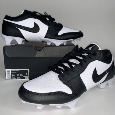 Pre-owned Jordan 1 Football Cleats Low Td Panda Black White Fj6245-100  Men's Size 14 | ModeSens