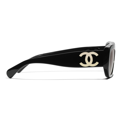 Pre-owned Chanel Brand 2023 Women Sunglasses Ch 5493 C.622/s5 Authentic  Logo Italy S In Brown