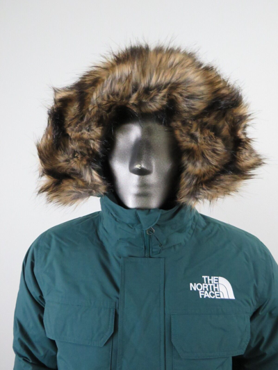 Pre-owned The North Face Mens  Mcmurdo Bomber 600-down Warm Insulated Winter Jacket - Green In Ponderosa Green