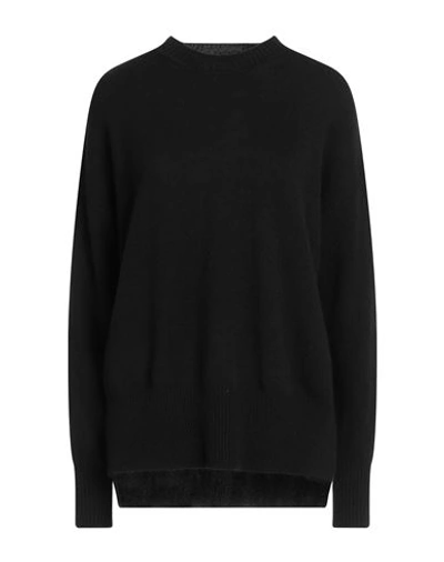 Shop Jil Sander Woman Sweater Black Size S Cashmere