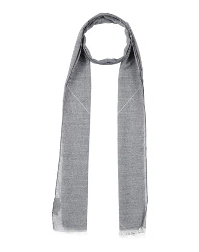 Fiorio Woman Scarf Blue Size - Viscose, Polyester In Blue