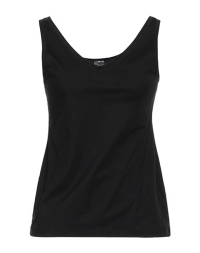 Shop Calida Woman Undershirt Black Size L Cotton, Tencel, Elastane