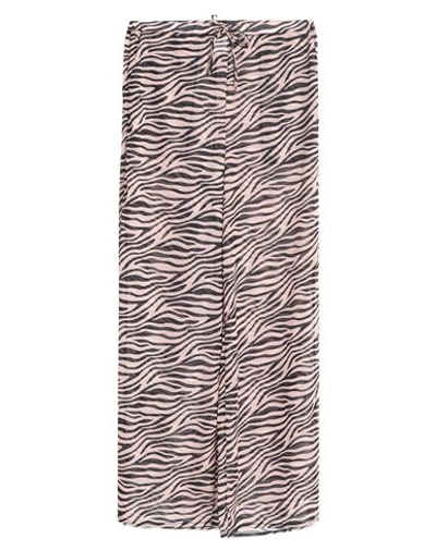 Shop Smmr Woman Beach Shorts And Pants Blush Size S/m Polyester In Pink