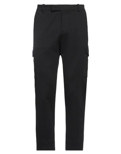 Shop Hōsio Man Pants Black Size 36 Viscose, Polyamide, Elastane