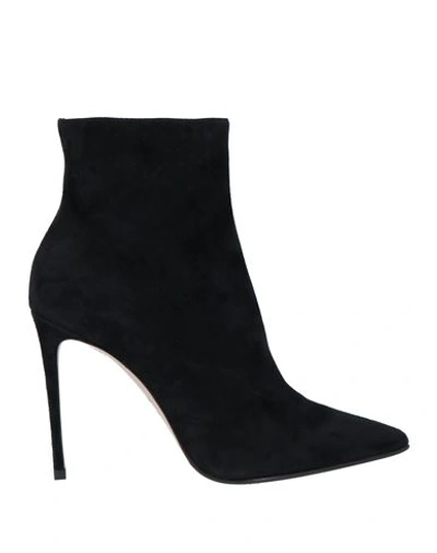 Shop Le Silla Woman Ankle Boots Black Size 11 Soft Leather