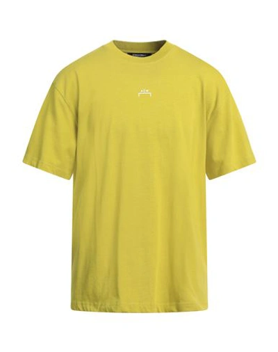Shop A-cold-wall* Man T-shirt Acid Green Size Xs Cotton