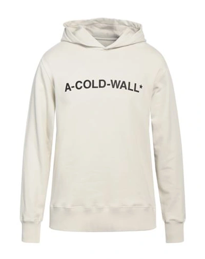 Shop A-cold-wall* Man Sweatshirt Off White Size M Cotton