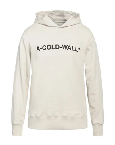 A-cold-wall* Man Sweatshirt Off White Size M Cotton In Off White