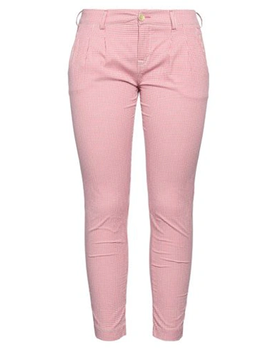 Shop Jacob Cohёn Woman Pants Pastel Pink Size 29 Cotton, Polyamide, Elastane