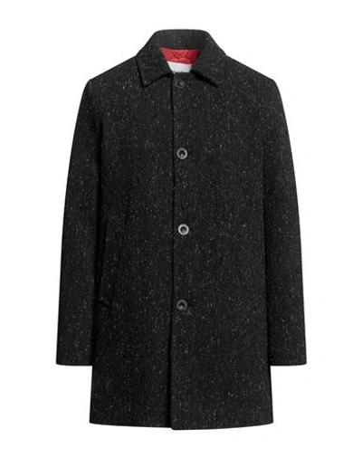 Shop Paltò Man Coat Steel Grey Size 42 Virgin Wool