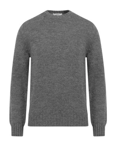 Shop Alpha Studio Man Sweater Grey Size 44 Acrylic, Alpaca Wool, Wool