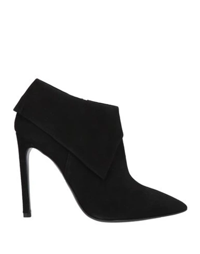 Shop Giancarlo Paoli Woman Ankle Boots Black Size 7.5 Soft Leather