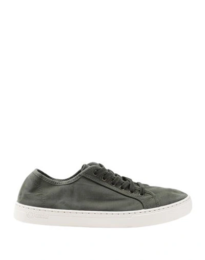 Shop Natural World Man Sneakers Military Green Size 8 Organic Cotton