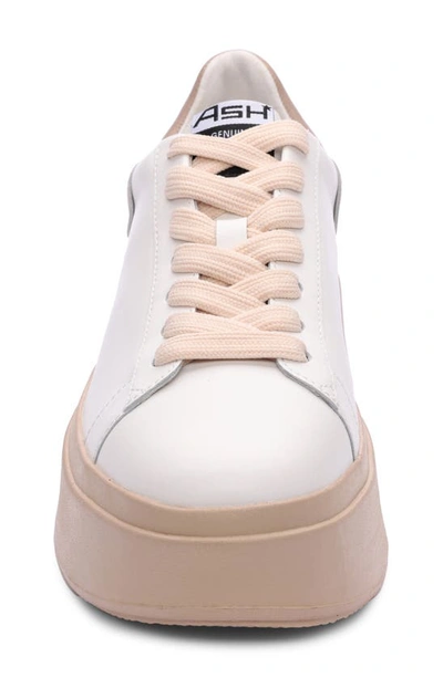 Shop Ash Moby Platform Sneaker In White