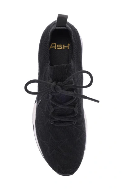 Shop Ash Lucky Star Sneaker In Black