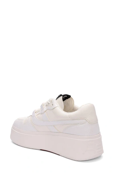 Shop Ash Match Platform Sneaker In White