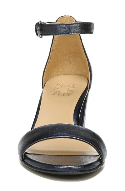 Naturalizer Vera Ankle Strap Sandal In French Navy