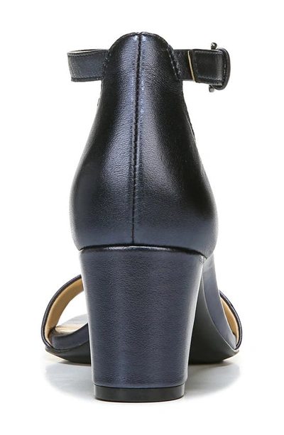 Naturalizer Vera Ankle Strap Sandal In French Navy