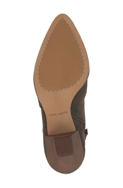 Shop Vince Camuto Salintino Western Boot In Tobacco