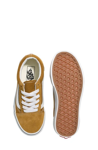 Shop Vans Kids' Old Skool Sneaker In Fatal Floral Golden Brown