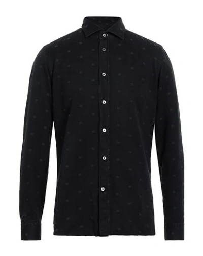 Shop Mastricamiciai Man Shirt Black Size 15 ½ Cotton