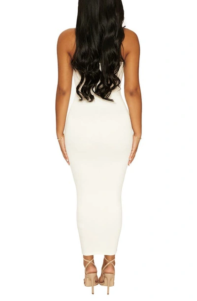 Shop Naked Wardrobe Meant Tu-be Maxi Dress In White