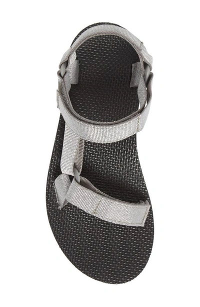 Shop Teva Universal Sandal In Metallic Silver