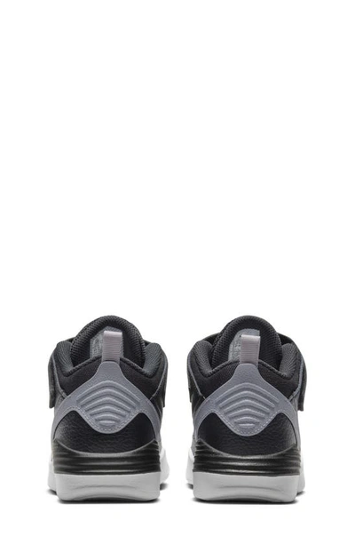 Nike Jordan Little Kids' Jordan Max Aura 5 Stretch Lace Basketball Shoes In Black/ Red/ White/ Grey