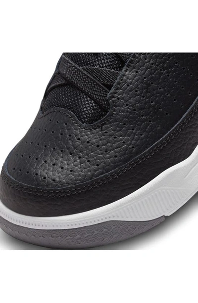 Nike Jordan Little Kids' Jordan Max Aura 5 Stretch Lace Basketball Shoes In Black/ Red/ White/ Grey