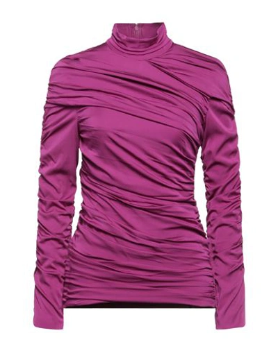 Shop Stella Mccartney Woman Top Mauve Size 4-6 Viscose, Elastane In Purple