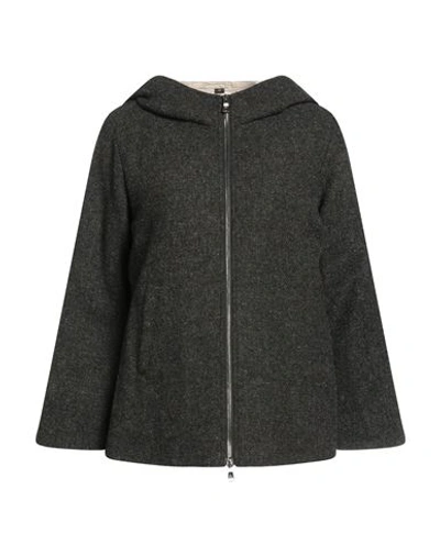 Sealup Woman Down Jacket Lead Size 4 Virgin Wool In Grey