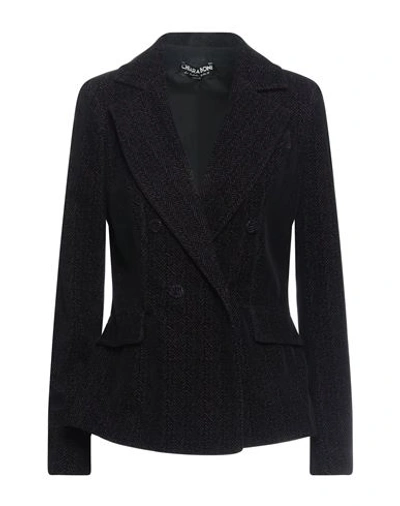 Shop Chiara Boni La Petite Robe Woman Blazer Black Size 6 Polyamide, Elastane