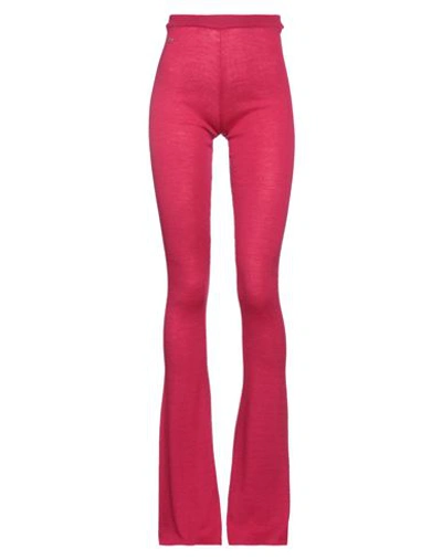 Shop Dsquared2 Woman Pants Fuchsia Size M Virgin Wool In Pink