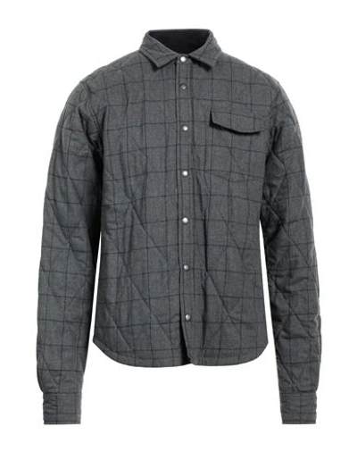 Shop Tintoria Mattei 954 Man Jacket Grey Size L Cotton, Polyester