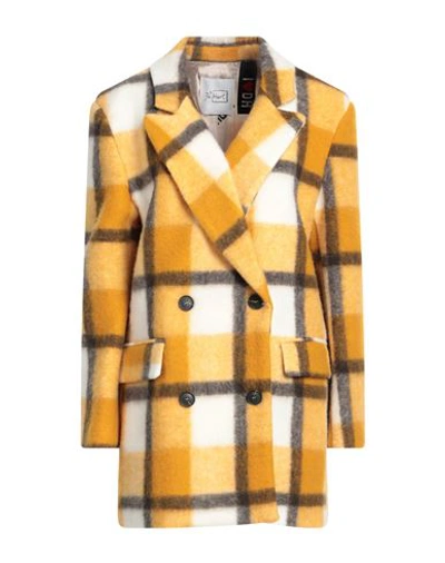 De' Hart Woman Blazer Marigold Size 6 Polyester, Wool In Yellow
