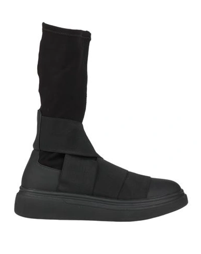 Shop Fessura Woman Sneakers Black Size 5 Textile Fibers