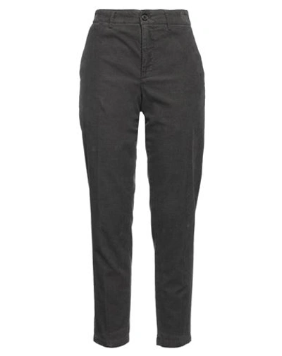 Department Five Department 5 Woman Pants Lead Size 31 Cotton, Rubber In Grey