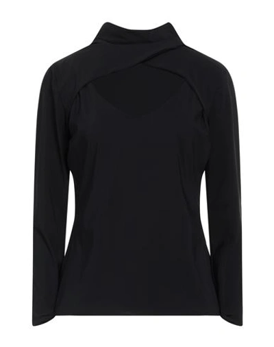 Shop Chiara Boni La Petite Robe Woman T-shirt Black Size Xl Polyamide, Elastane