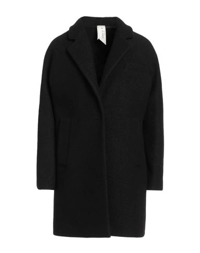 Shop Annie P . Woman Coat Black Size 8 Virgin Wool