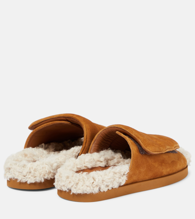 Gia Borghini Gia 3 Suede Sandals In Brown