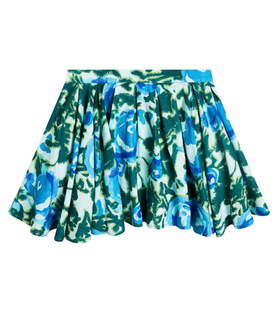 Morley Floral Cotton-blend Skirt In Multicoloured